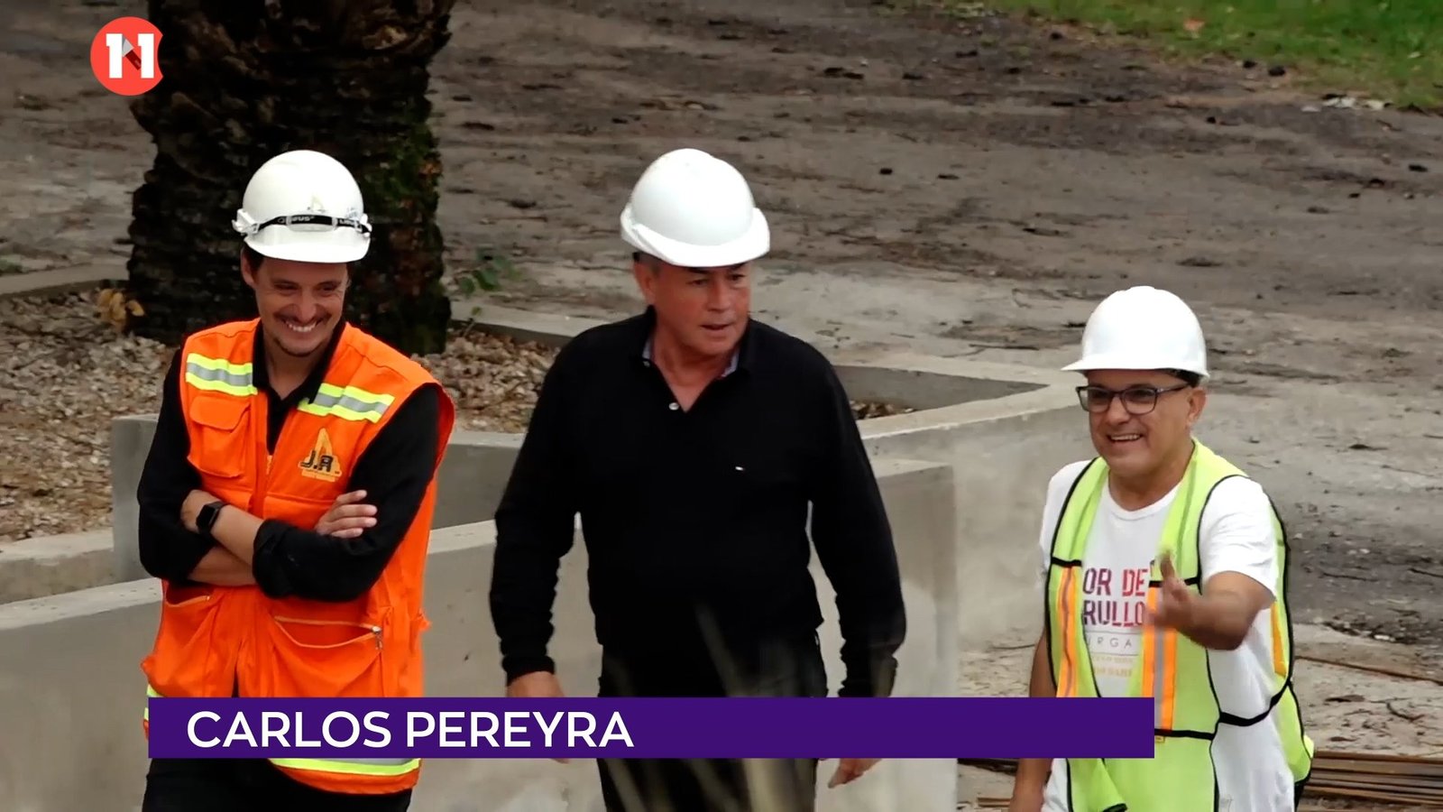 Carlos Pereyra Alcalde de San Carlos anuncia la inauguración del