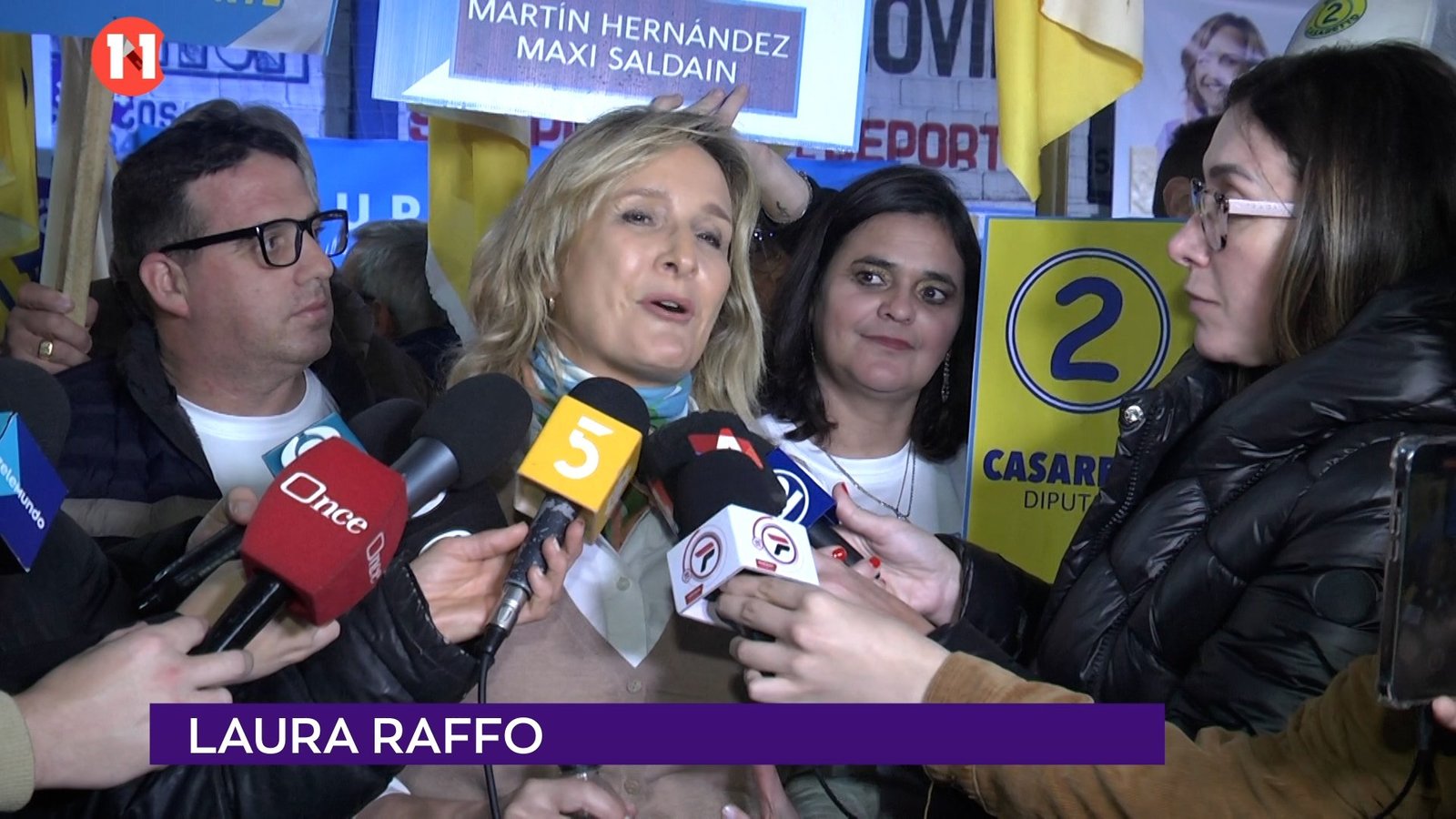 Laura Raffo Precandidata Del Partido Nacional Cierra Su Campa A