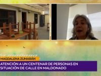 Zumarán refugios y calle.