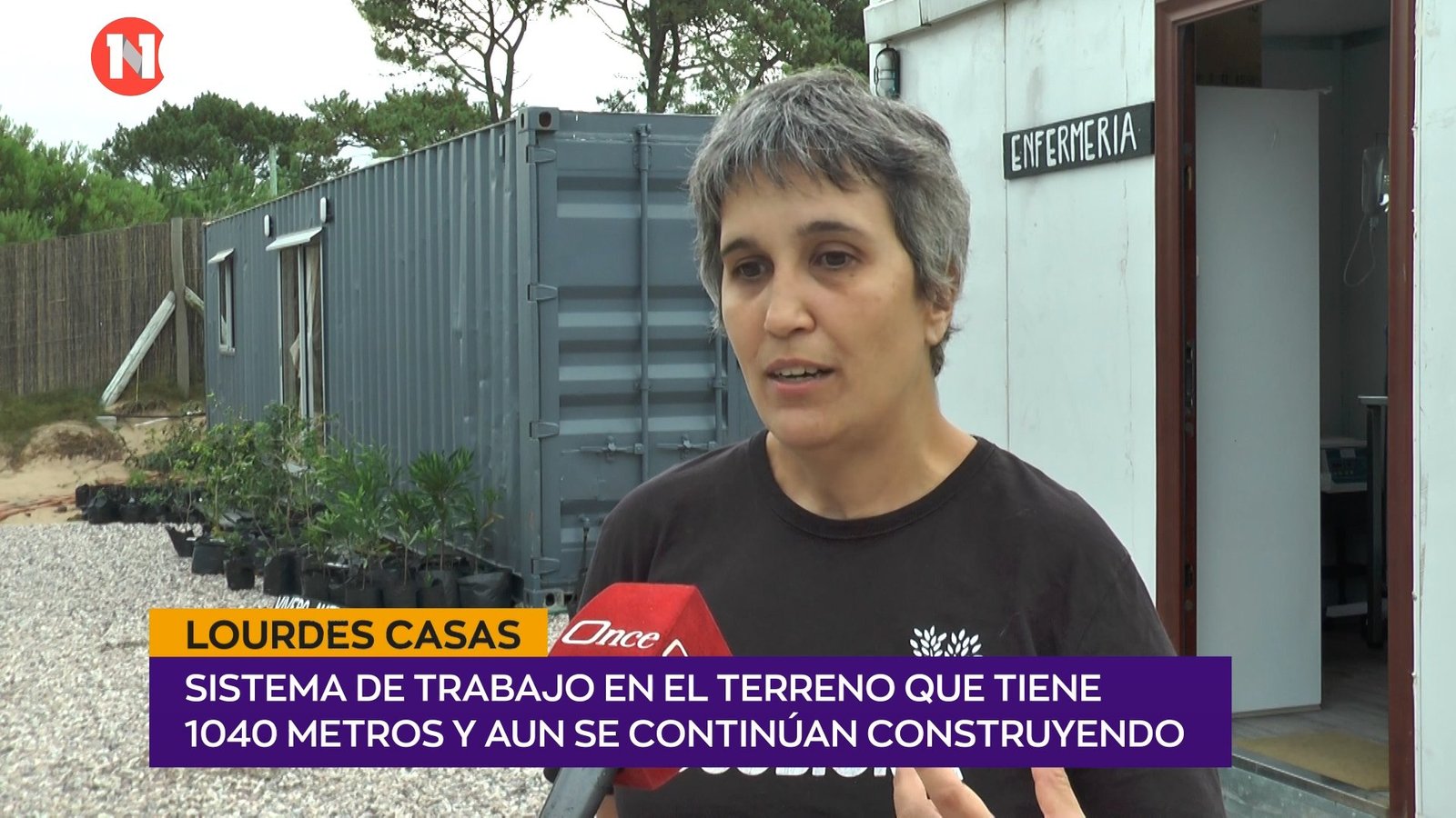 SISTEMA DE TRABAJO EN EL TERRENO QUE TIENE 1040 METROS Lourdes Casas