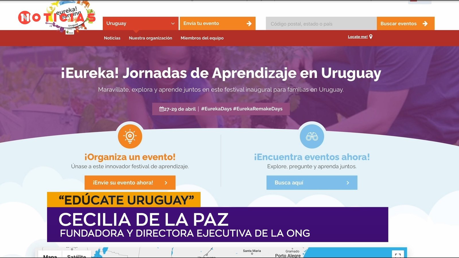 “EDÚCATE URUGUAY” Cecilia de La Paz Fundadora y Directora Ejecutiva