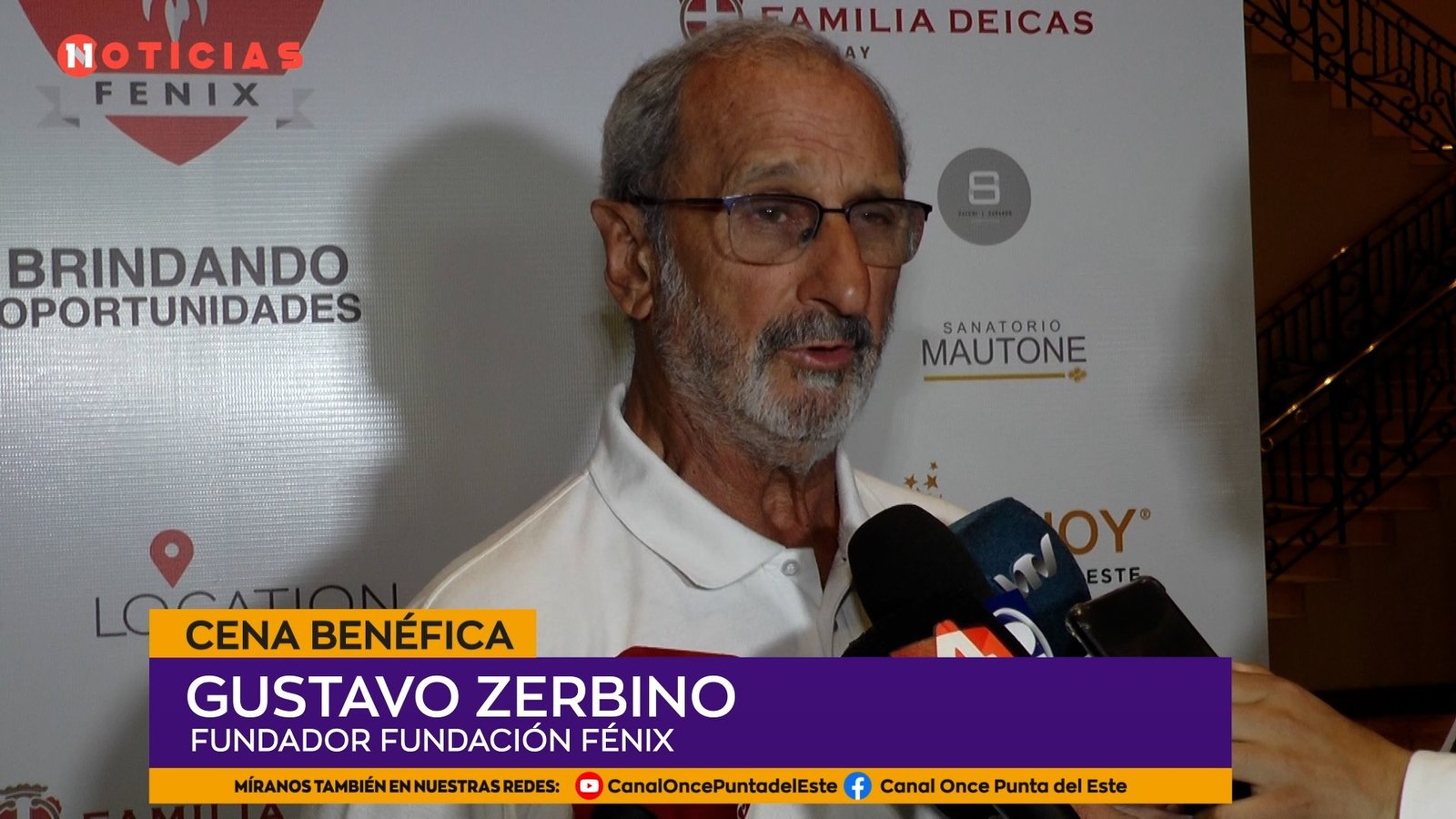 CENA BENÉFICA | Gustavo Zerbino – Fundador Fundación Fénix. Se Realizó ...